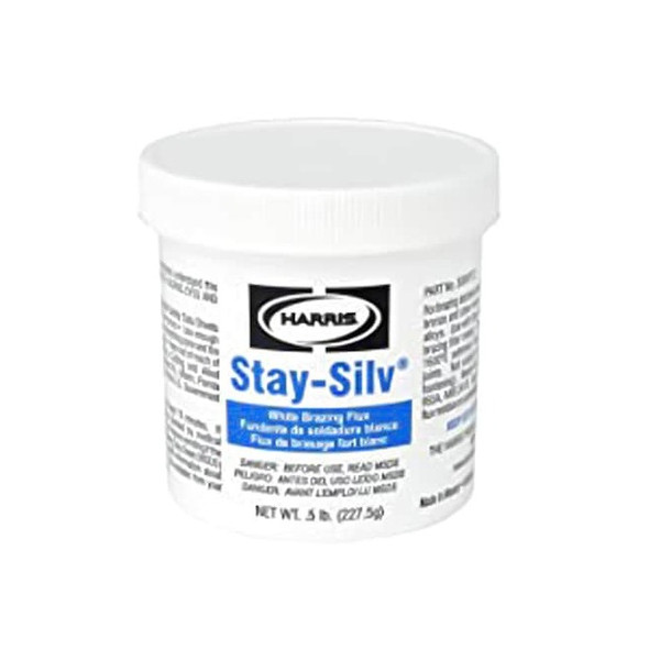 Harris Flux, Brazing, Stay-Silv White, 1,050 Degrees F SSWF1/2