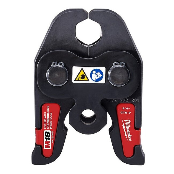 Milwaukee Tool 3/4" CTS-V Press Jaw for M18 FORCELOGIC Press Tools 49-16-2651