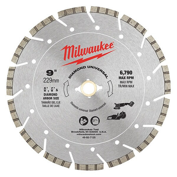 9 in. Diamond Universal Segmented Turbo Concrete and Masonry Cutting Blade