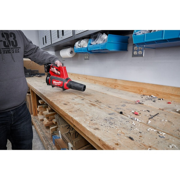 Milwaukee Tool Compact Blower,Handheld,12V 0852-20 Milwaukee Tool Compact Blower,Handheld,12V 0852-20
