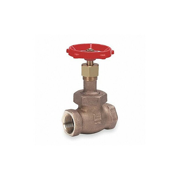 Milwaukee Valve Globe Valve,Class 200,1-1/4 In. 570 1-1/4"