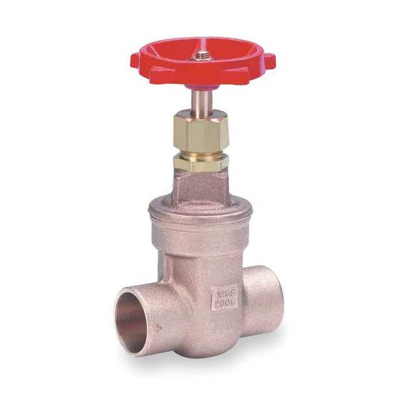 Milwaukee Valve Gate Valve,Class 125,1 In.,Solder 115 1