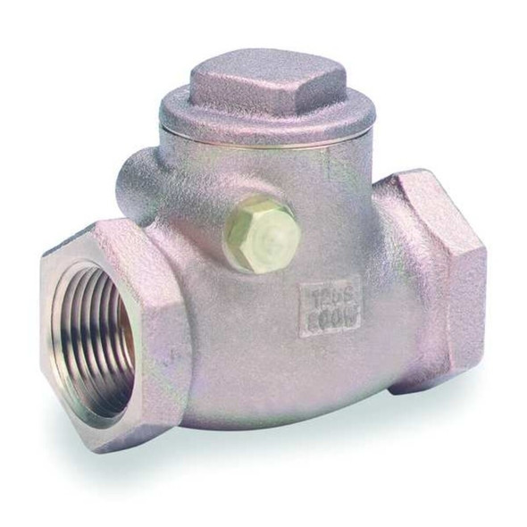 Milwaukee Valve 2 in IPT Low Lead Bronze Swing Check Valve UP509 2