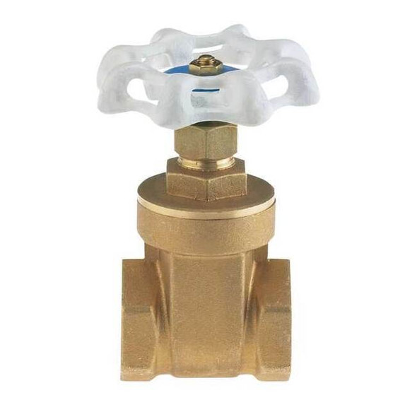Milwaukee Valve Gate Valve,2 In.,Low Lead Brass UP667 2"