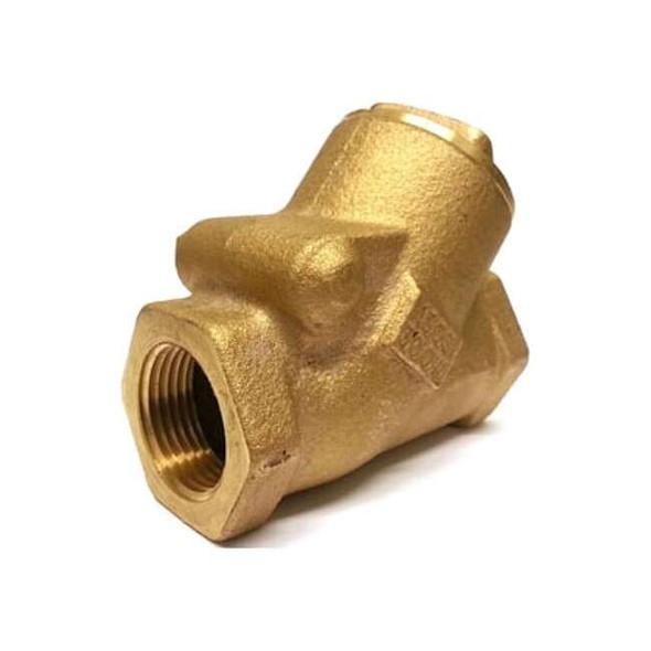 Milwaukee Valve Swing Y Check Valve,3.6875 in Overall L 509Y 1"