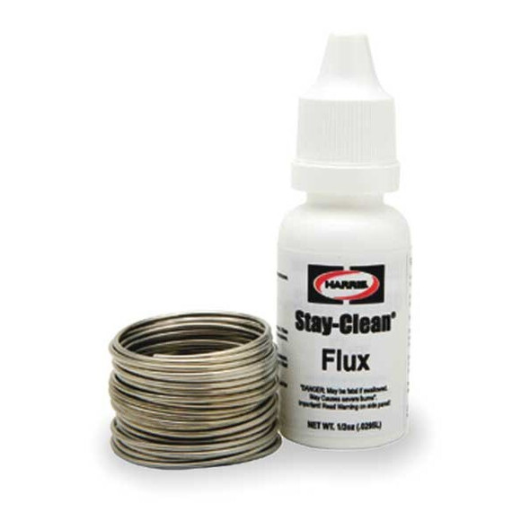 Harris Solder Kit,Lead Free,1/2 oz Solder/Flux SBSKPOP