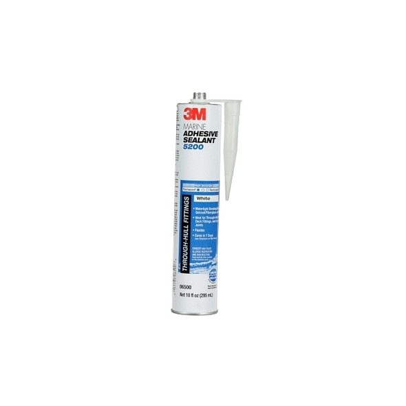 Marine Adhesive Sealant, 295 mL, Cartridge, White