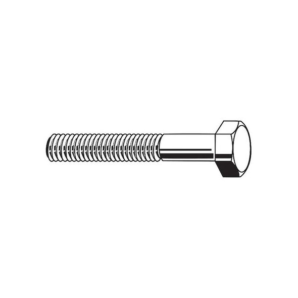 Class 8.8, M16-2.00 Hex Head Cap Screw, Black Oxide Steel, 180 mm L, 10 PK
