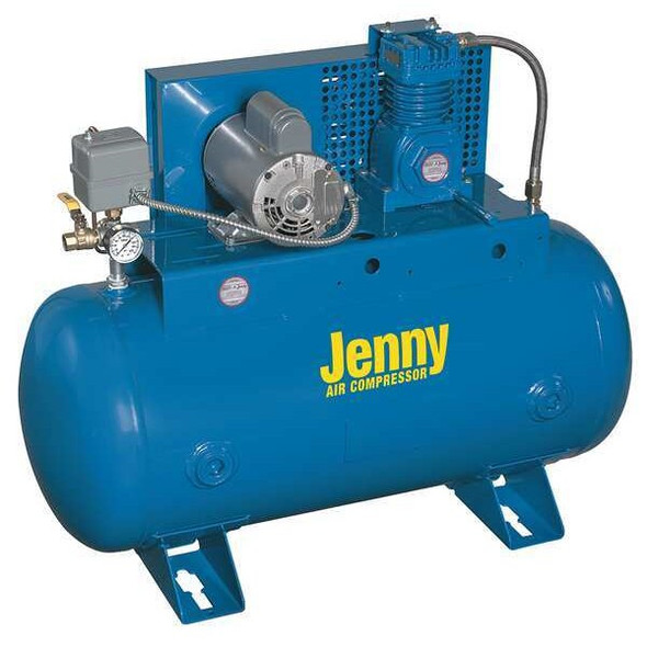 Jenny Fire Sprinkler Air Compressor, 0.5 hp F12S-30UMS-115/1 Jenny Fire Sprinkler Air Compressor, 0.5 hp F12S-30UMS-115/1
