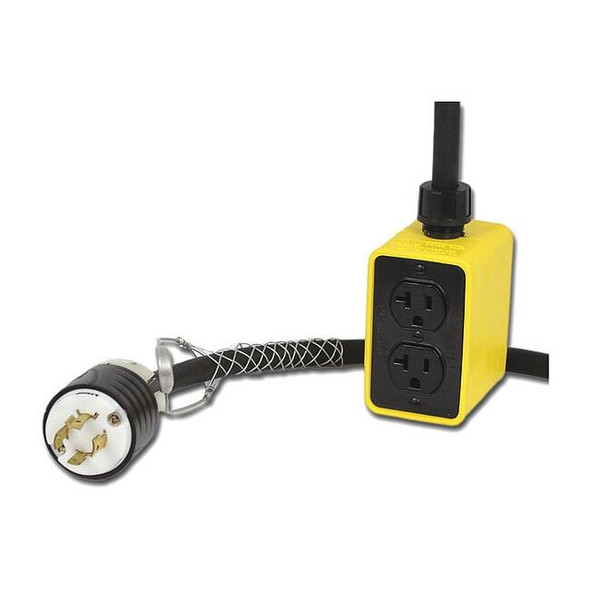 Kh Industries Pendant Drop Outlet Box,125/250V,2500W PP9DD-520-B12F-L1420