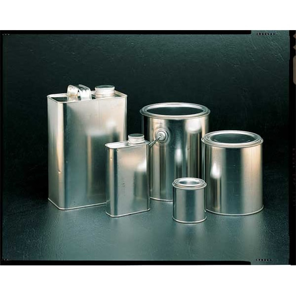 Qorpak Lab Paint Can,1 Quart,Tinplate,PK24 MET-03094