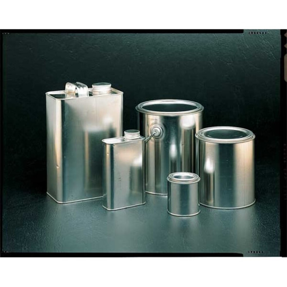 Qorpak Lab Paint Can,1 Quart,Tinplate,PK24 MET-03094