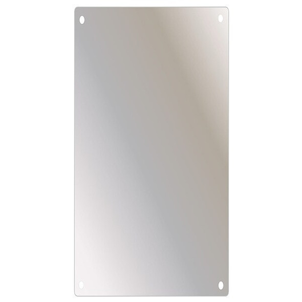 Ketcham 16" x 30" Stainless Steel Washroom Mirror SSF-1630