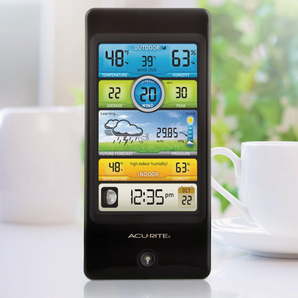 AcuRite Notos 3-in-1 Weather Station with Color Digital Display 01604A2 608433