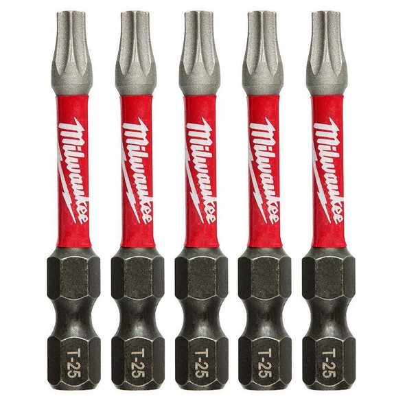 Milwaukee SHOCKWAVE 2" Impact Torx T20 Power Bits (15 pack)