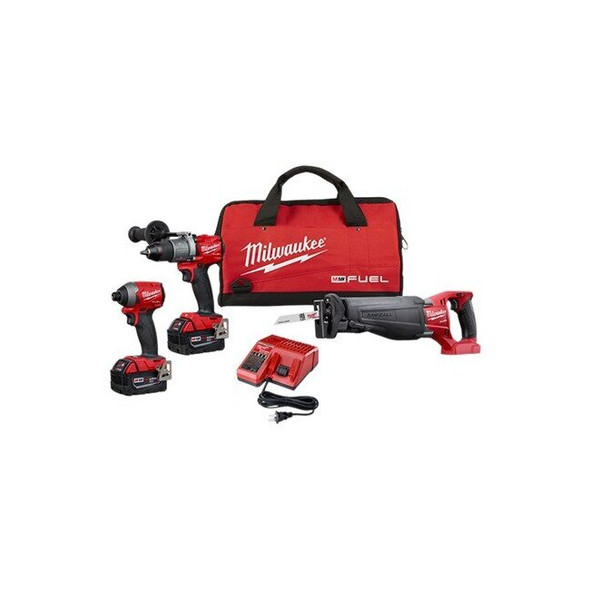 2997-23 Milwaukee M18 FUEL 3 Tool Combo Kit