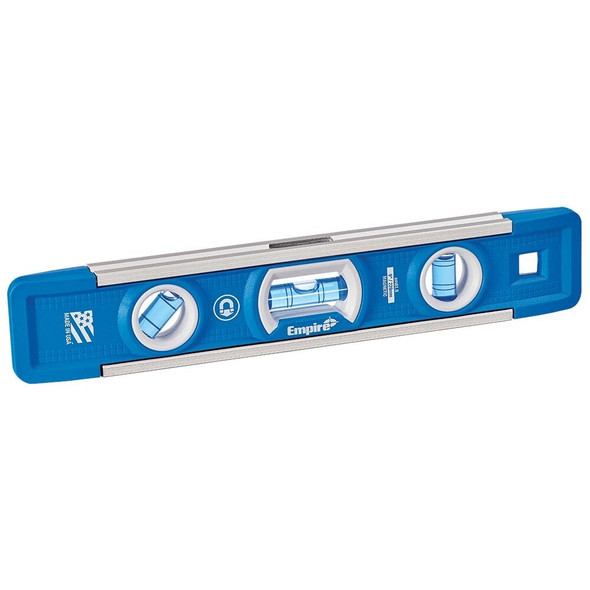 EM819 Empire Levels True Blue Magnetic Torpedo Level, Size: 9"