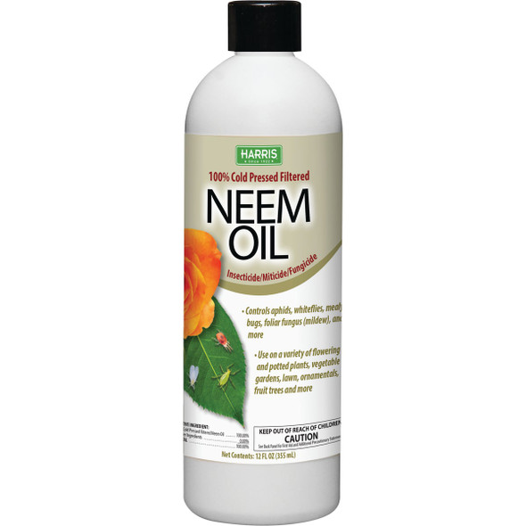 Harris 12 Oz. Ready to Use Neem Oil Insect & Disease Control NEEM-12 Harris 12 Oz. Ready to Use Neem Oil Insect & Disease Control NEEM-12