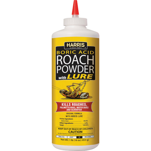 Harris 16 Oz. Ready To Use Powder Boric Acid Roach Killer HRP-16