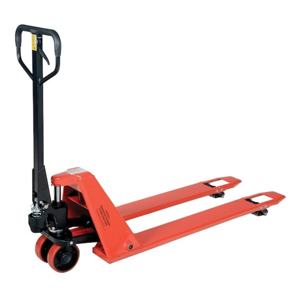 Vestil Pallet Jack, 60 in, 21 in, Red, 2200 lb PM2-2044-SLP