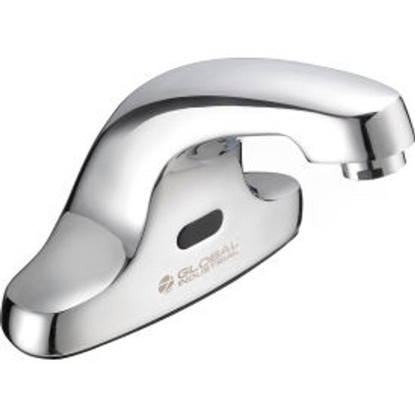 Global Industrial Sensor Bathroom Sink Faucet 0.5 GPM Chrome Global Industrial Sensor Bathroom Sink Faucet 0.5 GPM Chrome