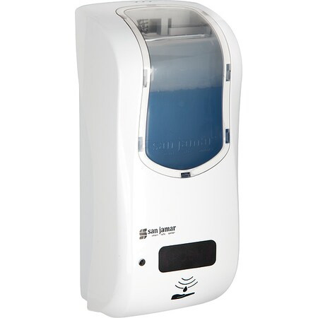 San Jamar Rely Hybrid Foam Soap,Summit White Clr SHF970WHCL