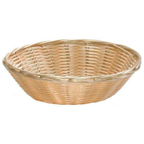 Tablecraft Food Serving Basket,8.5" W,Natural,PK12 1175W Tablecraft Food Serving Basket,8.5" W,Natural,PK12 1175W