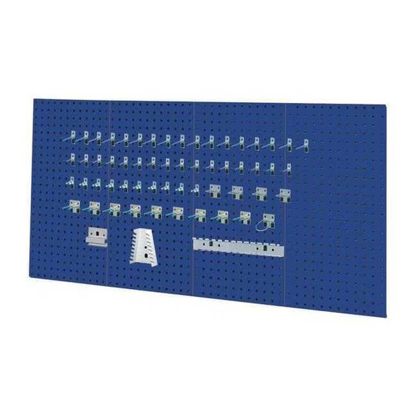 Kennedy Pegboard Kit,Classic Blue,36" H,Steel 50004BL