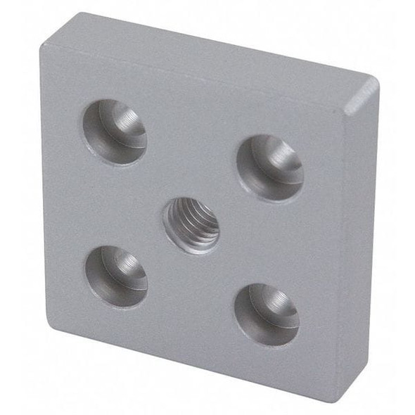 80/20 5 Hole - Center Tap Base Plate,Quad 2131 80/20 5 Hole - Center Tap Base Plate,Quad 2131