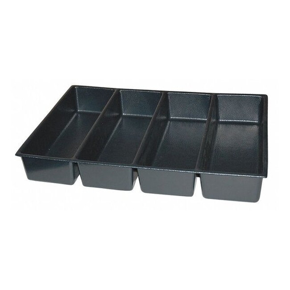 Kennedy Drawer Organizer, 3 1/2 in, Black, 1PK 81924