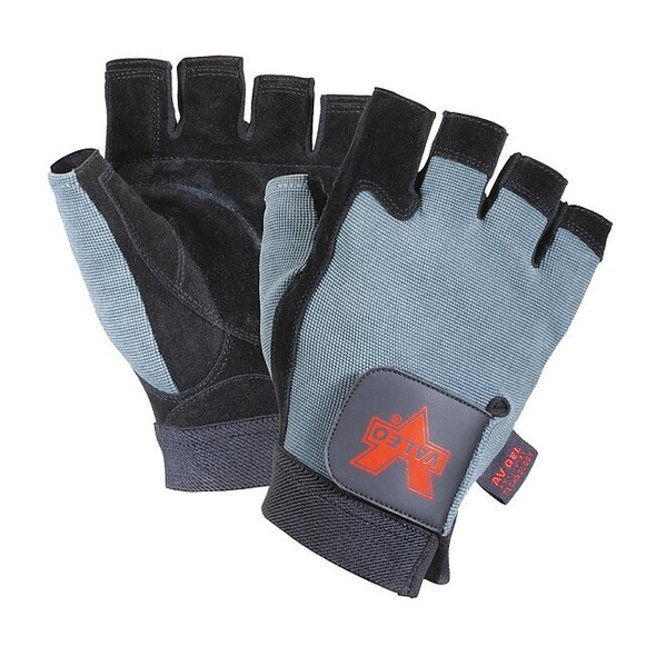 Valeo Anti-Vibration Glove,Black/Gray,L,PR V430-L-VI4872LG