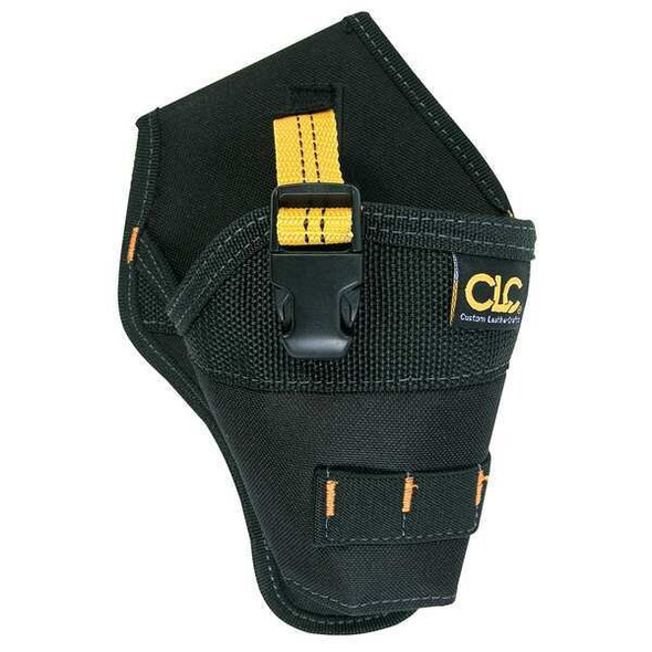 Clc Work Gear Tool Pouch, Tool Holster, Black, Polyester, 1 Pockets 5021