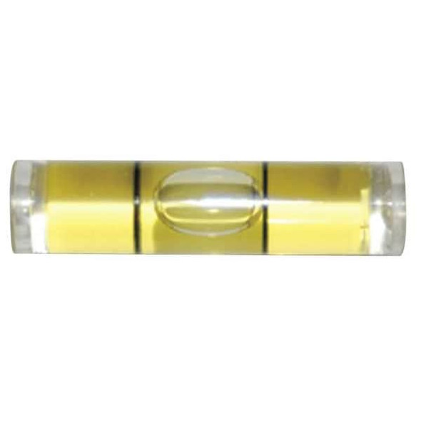 Johnson Level & Tool Level Vial,Acrylic,0.960 In L,PK25 SM920