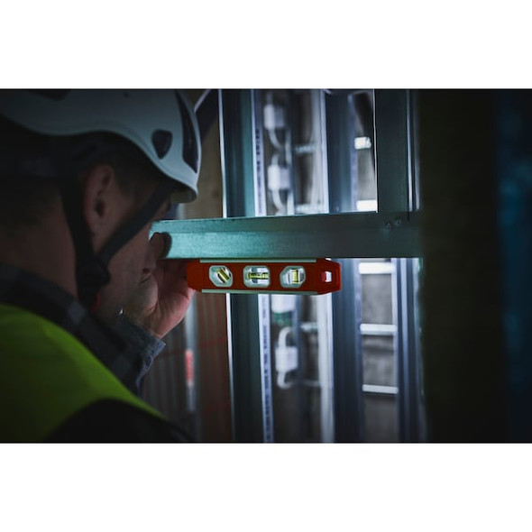 Johnson Level & Tool Torpedo Level,9" L,3 Vials 1421-0900