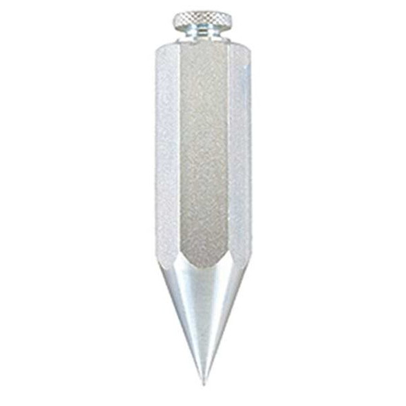 Johnson Level & Tool Plumb Bob,12 oz.,Steel,Nickel Plated 012