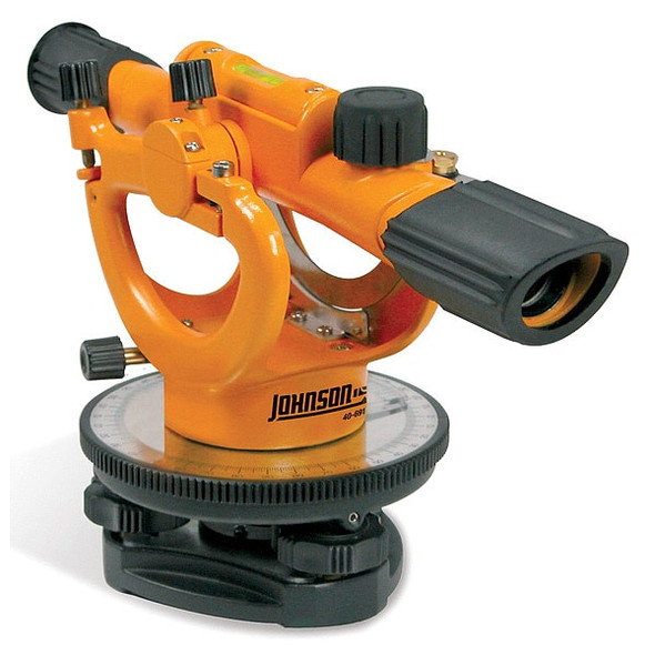 Johnson Level & Tool 22X Builders Transit Level,Range 200 Ft 40-6910
