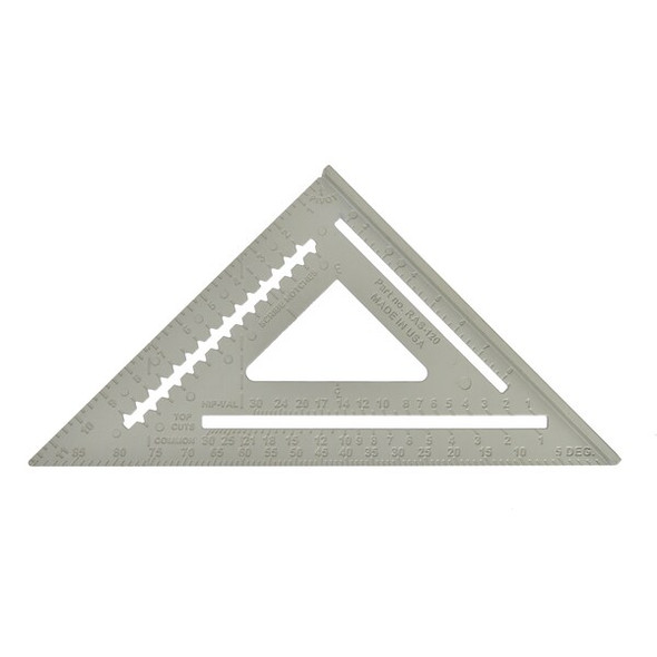 Johnson Level & Tool Rafter Angle Square,12 In,Aluminum RAS120