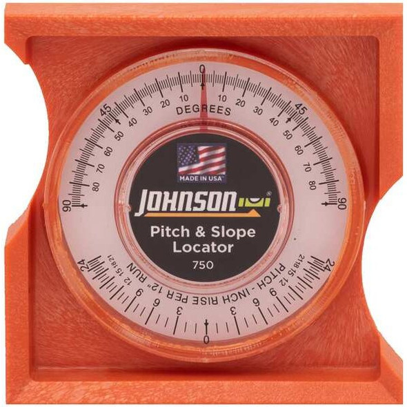 Johnson Level & Tool Locator,Pitch/Slope 750