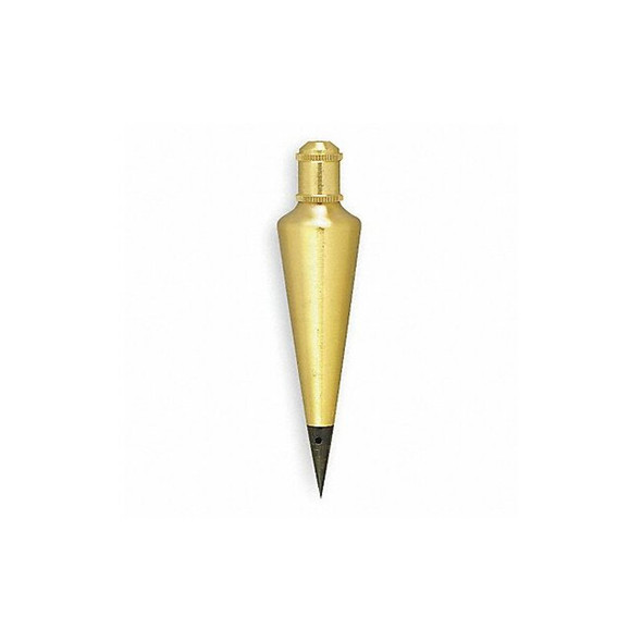 Johnson Level & Tool Plumb Bob,Brass,8 Oz 108
