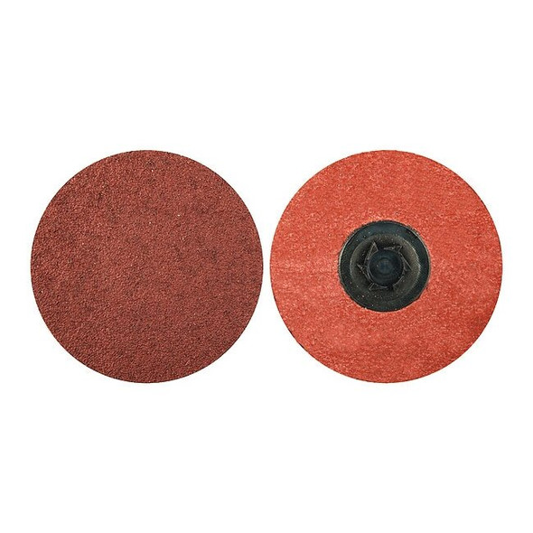 Merit Quick Change Disc, AlO, 3in, 180G, TP, PK50 69957399794