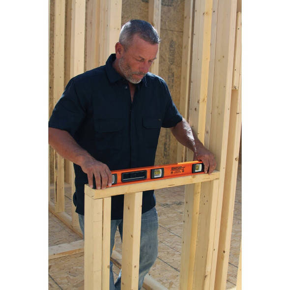 Johnson Level 24 In. Heavy-Duty Aluminum I-Beam Level 1253-2400 365768