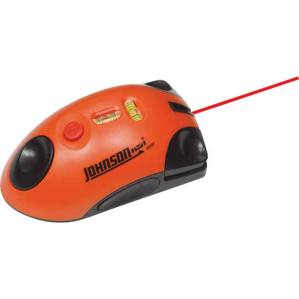 Johnson Level LaserMouse 30 Ft. Manual-Leveling Line Laser Level 9250 365081