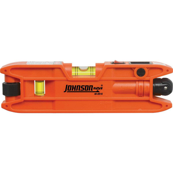 Johnson Level 100 Ft. Manual-Leveling Magnetic Torpedo Laser Level 40-0915