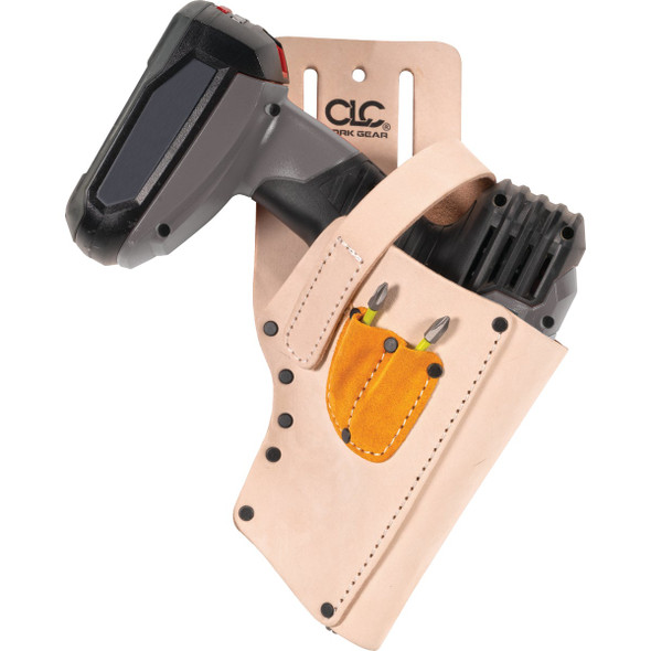 Custom Leathercraft 45 Degree Cordless Drill Holster DRL91 352446