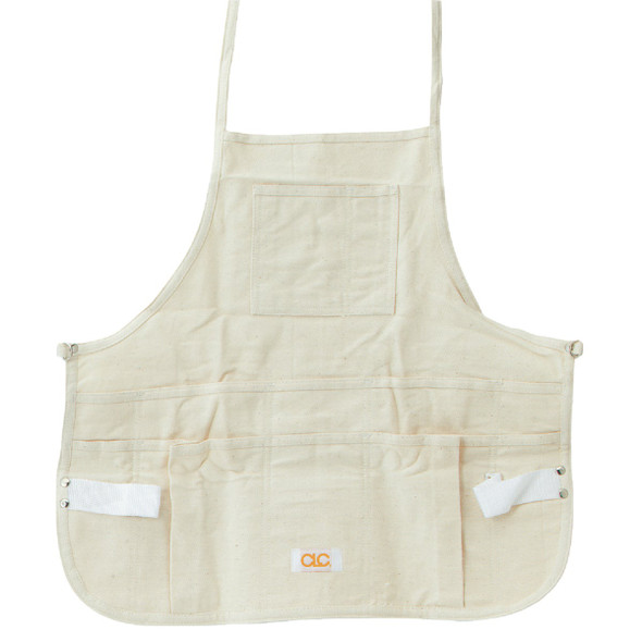 Custom Leathercraft 12-Pocket Canvas Bib Apron C-10