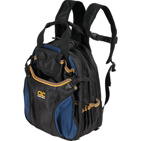 CLC 44-Pocket 16 In. Deluxe Backpack Tool Bag 1134