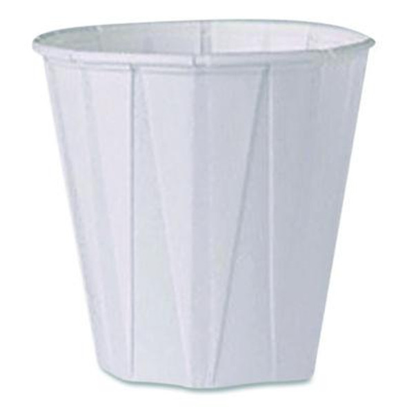 SOLO® Paper Portion Cups, 3.5 oz White, 100/Pack 450-2050