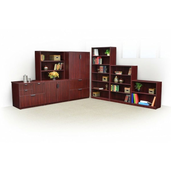 Regency Stackable Storage Cabinet,35" H,Mahogany LSC3535MH Regency Stackable Storage Cabinet,35" H,Mahogany LSC3535MH