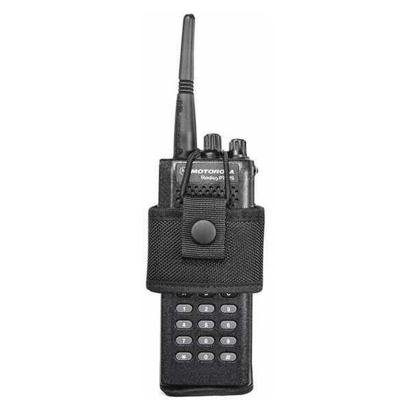 Heros Pride Radio Pouch, Nylon, Black, M, Snap 1042