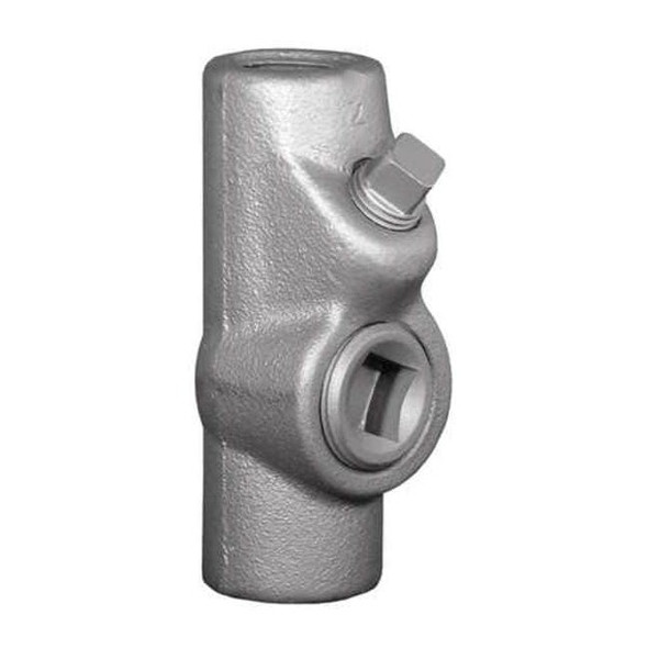 Appleton Electric IMC Sealing, 1/2 in, Threaded, Iron, Silver EYF-50